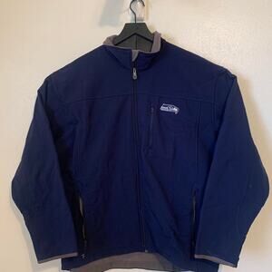 NFL Seattle Seahawks Navy and Grey Jacket